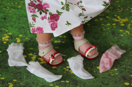 Шкарпетки hand made для Корал  45 см