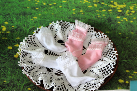 Шкарпетки hand made для Корал  45 см