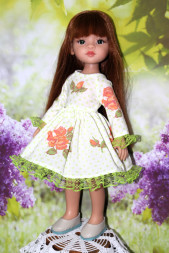 Платье  Hand made для Paola Reina, 32 см 
