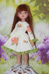 Платье  Hand made для Paola Reina, 32 см 