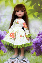 Платье  Hand made для Paola Reina, 32 см 