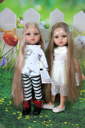 Кукла Роза Рапунцель в наряде 54484+пижама, 32 см Paola Reina