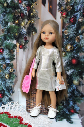 Кукла Paola Reina Карла Рапунцель в наряде 54516+пижама, 32 см