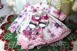 Сукня Осінь-25-6 Hand made для Paola Reina, 32 см