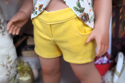 Кукла рыжая без челки Vestida de Azul, 45 cм 