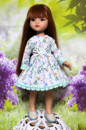 Сукня Осінь-25-6 Hand made для Paola Reina, 32 см