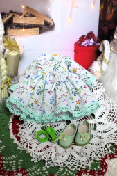 Сукня Осінь-25-6 Hand made для Paola Reina, 32 см