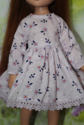 Сукня Осінь-25-7 Hand made для Paola Reina, 32 см