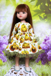 Сукня Осінь-25-11 Hand made для Paola Reina, 32 см