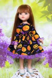 Сукня Осінь-25-12 Hand made для Paola Reina, 32 см