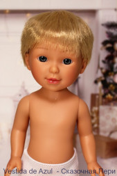 Кукла Vestida de Azul Пау, PAU-8001, 33 см