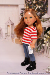 Кукла Vestida de Azul Паулина, PAU-D865, 33 см