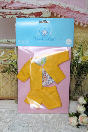 Комплект брендовой одежды для куклы 28 см, Vestida de Azul