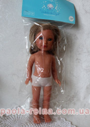 Кукла Vestida de Azul Паулина, блондинка с  волнистыми волосами, PAU-D807, 33 см