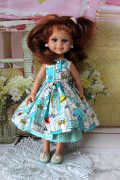 Сукня-трансформер 1*4 hand made для Paola Reina, 32 см