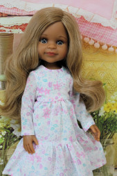 Кукла Клео Paola Reina 14830 в літньому вбранні hand made, 32 см