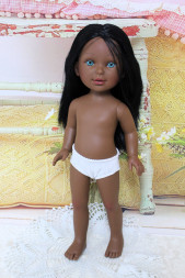 Кукла Vestida de Azul Паулина 33 см, без одежды и обуви 