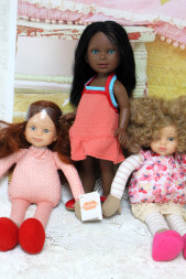 Кукла Vestida de Azul Паулина 33 см, без одежды и обуви 