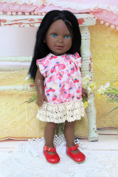 Кукла Vestida de Azul Паулина 33 см, без одежды и обуви 