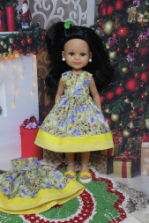 Сукня Квітковий луг hand made for Paola Reina, 32 см