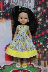 Сукня Квітковий луг hand made for Paola Reina, 32 см