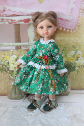 Сукня Квітучий сад hand made, для Paola Reina, 32 см 