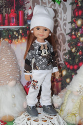 Комплект одежды Hand made для Paola Reina, 32 см 
