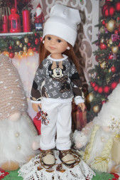 Комплект одежды Hand made для Paola Reina, 32 см 