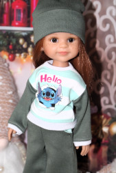 Комплект одягу зимовий-3 Hand made для Paola Reina, 32 см 1