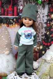 Комплект одягу зимовий-3 Hand made для Paola Reina, 32 см 1
