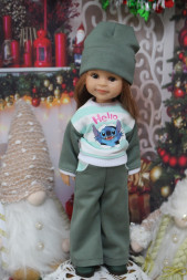 Комплект одягу зимовий-3 Hand made для Paola Reina, 32 см 1