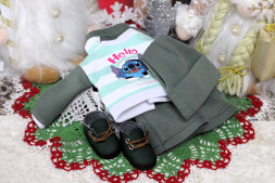 Комплект одягу зимовий-3 Hand made для Paola Reina, 32 см 1