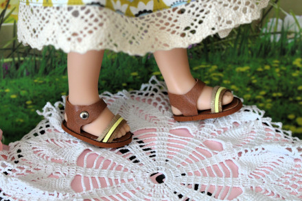Сарафан літній hand made для Паола Рейна, 32-34 см