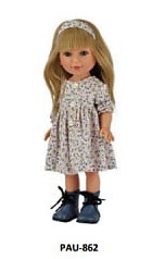 Кукла Vestida de Azul Паулина, PAU-862, 33 см 