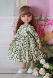 Сукня весняна hand made для Paola Reina, 32 см