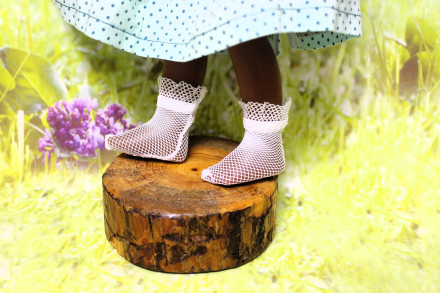 Носочки hand made для Paola Reina, 32 см