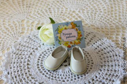 Туфлі для ляльки 28 см, ручна робота, Харків