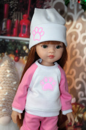 Комплект одягу без взуття  зимовий-6 Hand made для Paola Reina, 32 см