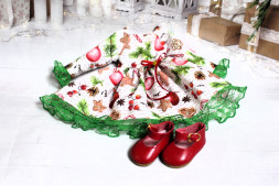 Платье новогоднее Hand made для Paola Reina, 32 см
