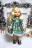 Платье новогоднее Hand made для Paola Reina, 32 см