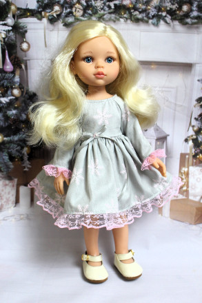 Платье новогоднее Hand made для Paola Reina, 32 см