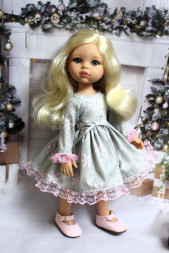 Платье новогоднее Hand made для Paola Reina, 32 см