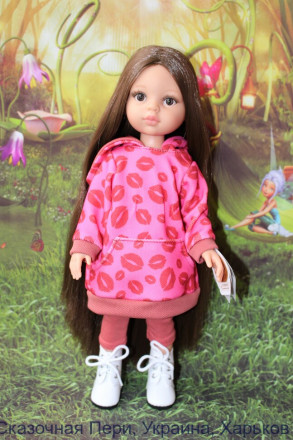 Кукла Кэрол в наряде 54526 + пижамка, 32 см Paola Reina