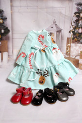 Платье новогоднее Hand made для Paola Reina, 32 см 