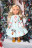 Платье новогоднее Hand made для Paola Reina, 32 см 