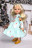 Платье новогоднее Hand made для Paola Reina, 32 см 