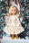 Платье новогоднее Hand made для Paola Reina, 32 см 