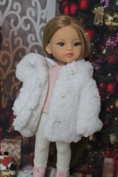 Шубка Hand made для Paola Reina, 32 см