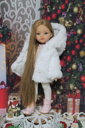 Шубка Hand made для Paola Reina, 32 см