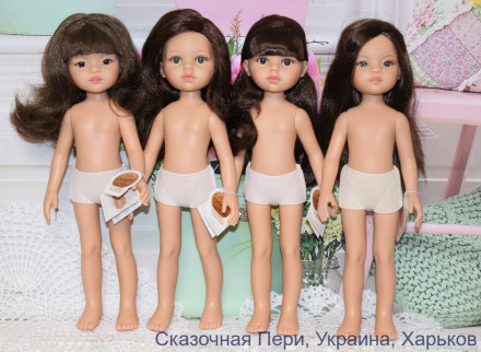 Кукла Паола Рейна без одежды Кэрол 14615, 32 см Paola Reina